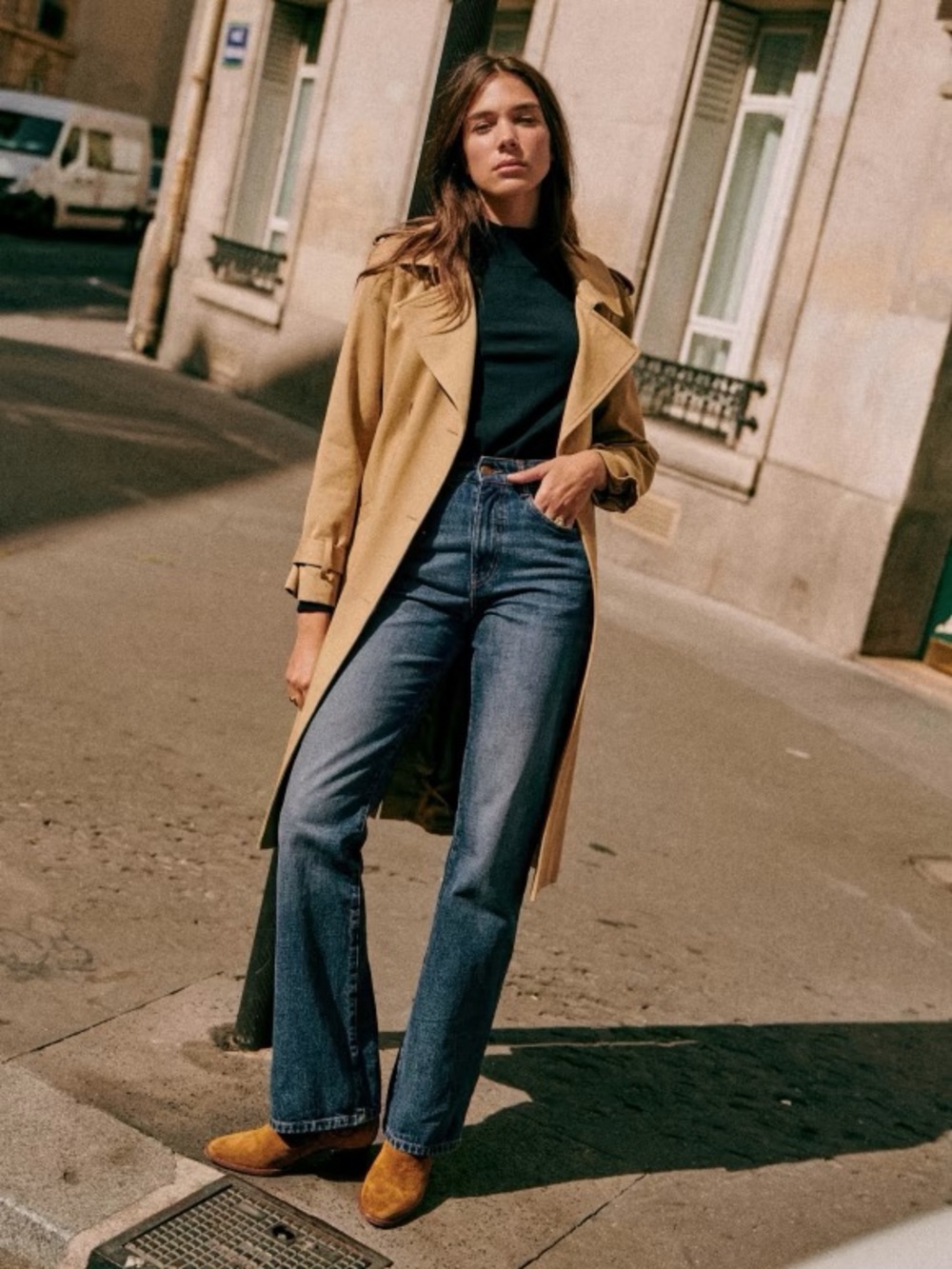 Sezane Serge Trousers